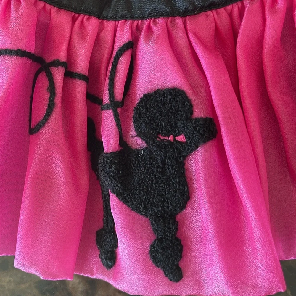 NEW! Cute Poodle Skirt Dog Halloween Costume Size Medium